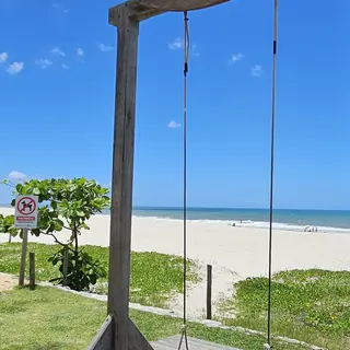 Playa de Saquarema desde el motorhome